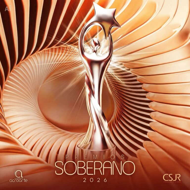 Premios Soberano 2026 se celebrarán el 18 de marzo en el Teatro Nacional