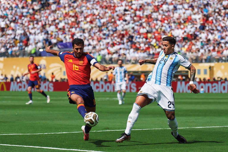 Argentina vs. España en la final del Mundial 2026