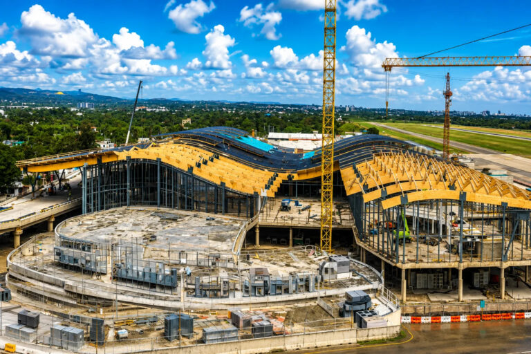 Nueva terminal del Aeropuerto Internacional del Cibao alcanza 85 % de avance en su estructura nueva-terminal-del-aeropuerto-internacional-del-cibao-alcanza-85-%-de-avance-en-su-estructura