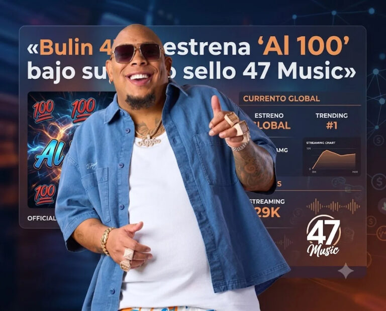 Bulin 47 estrena «Al 100» bajo su propio sello 47 Music