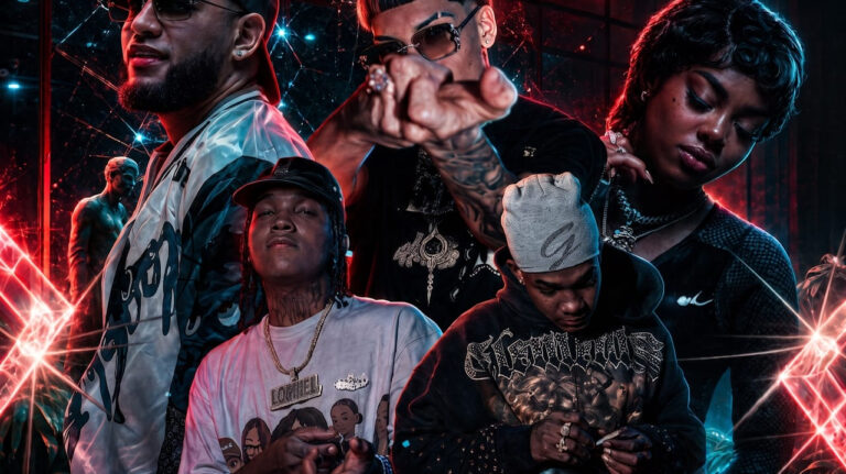 D Flow, Casper El Mágico, Lomiel, La Más Doll y Tutu se unen en «Suave Ahí RMX»
