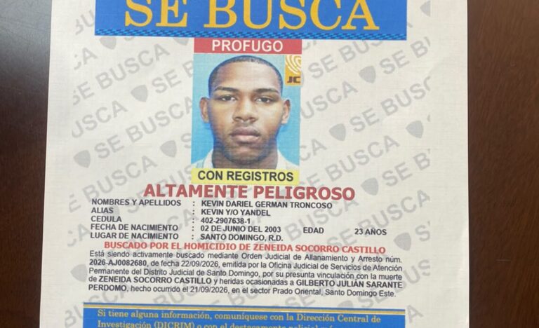 PN identifica a uno de los responsables de matar a esposa del merenguero Julián Oro Duro