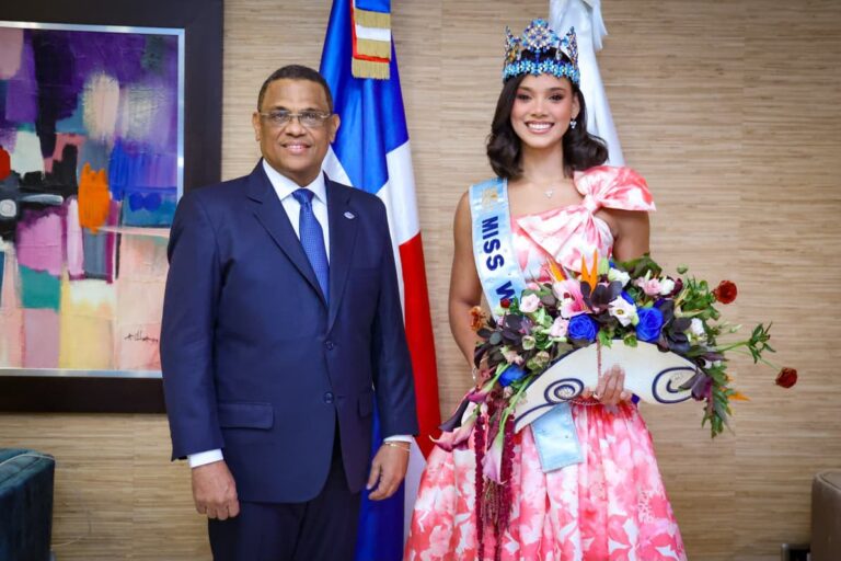 Departamento Aeroportuario recibe a la Miss Mundo 2026, Joheirry Mola