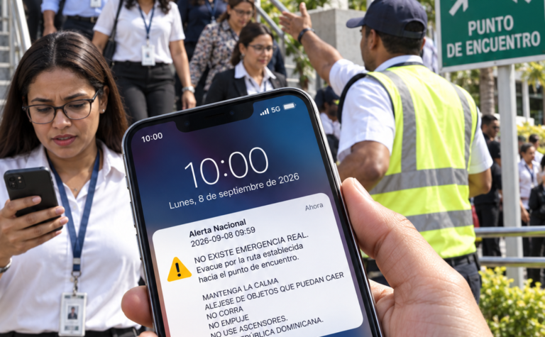 Suena alerta en celulares y pone a prueba protocolos de evacuación en Simulacro Nacional