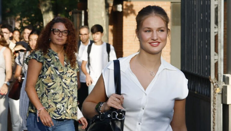 La princesa española Leonor comienza «con muchas ganas» su etapa universitaria