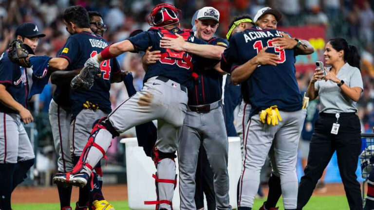 Los Bravos de Atlanta aseguraron su séptimo campeonato de la División Este de la Liga Nacional en nueve años luego de derrotar a los Astros de Houston
