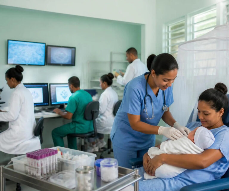 Salud Pública reporta caída de malaria y muertes maternas; mortalidad neonatal concentra 81.5 % de las defunciones infantiles