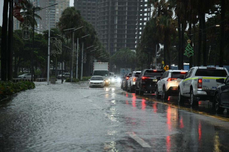 Lluvias causan estragos en Santo Domingo y región sur