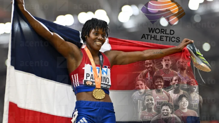 Marileidy Paulino es nominada a Atleta Mundial del Año 2026 junto a otras nueve atletas