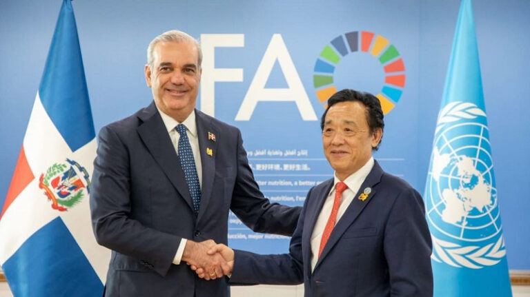 Director de la FAO adelanta que otorgarán la Medalla Agrícola al presidente Luis Abinader