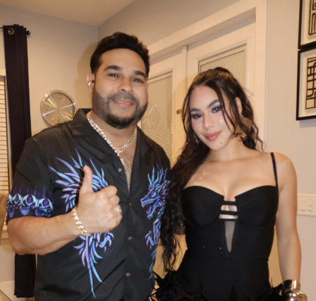 Isla Marcel invitada especial de El Chaval de la Bachata en Orlando