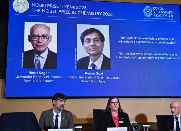 Nobel de Química para Kagan y Soai por las reacciones que conducen a la homoquiralidad