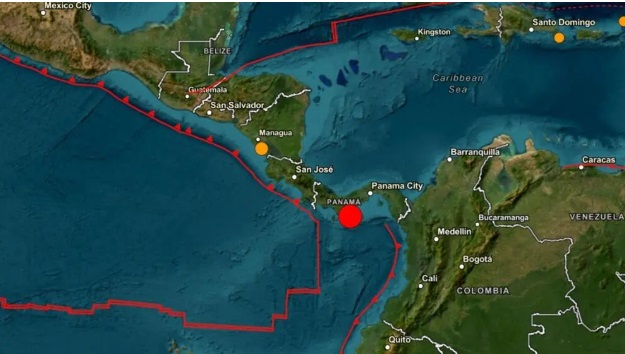 Un terremoto de magnitud 7,6 sacude Panamá y activa una alerta de tsunami para nueve países